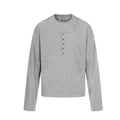 Statement Design Heather Gray Long Sleeve Top